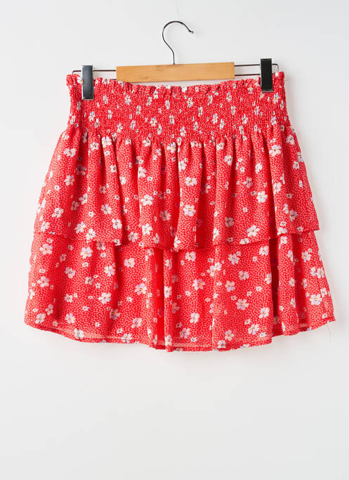 Jupe courte rouge ONLY femme