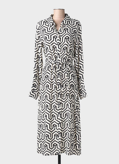 Robe longue manches longues manches longues noir VILA femme