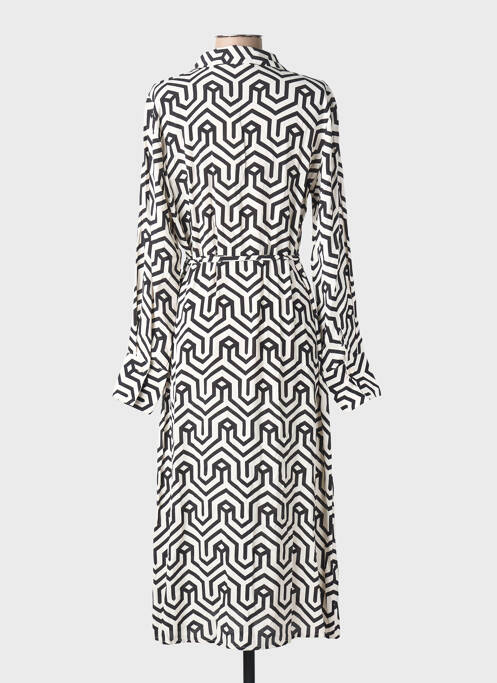 Robe longue manches longues manches longues noir VILA femme