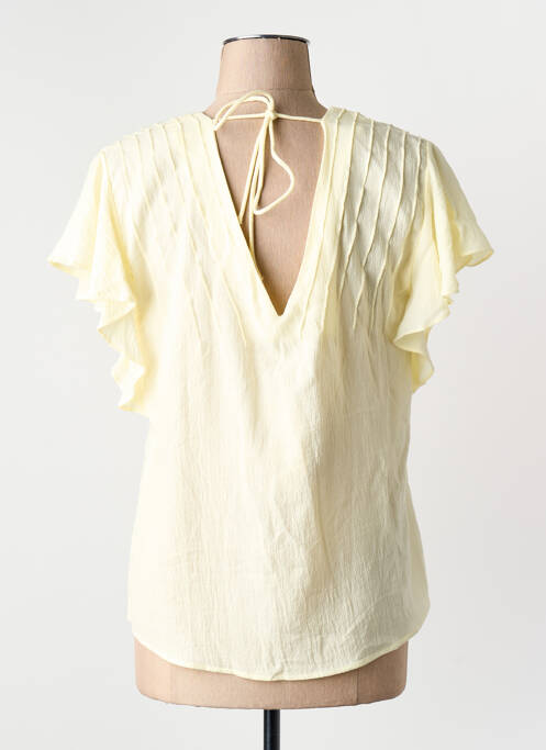 Blouse jaune MANGO femme