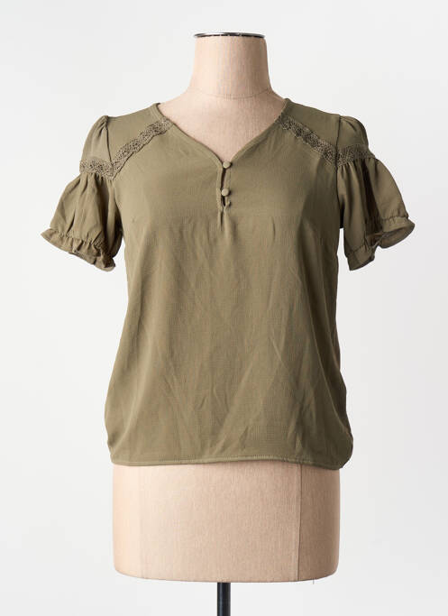 T-shirt vert NAF NAF femme