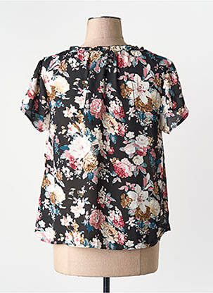 Chemisier manches courtes noir ONLY femme