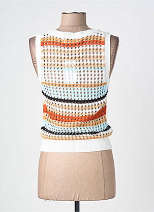 Débardeur orange MANGO femme