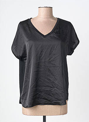T-shirt noir AMELIE & AMELIE femme