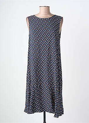 Robe mi-longue bleu OPUS femme
