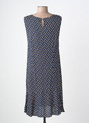 Robe mi-longue bleu OPUS femme