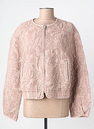 Veste casual rose MANGO femme