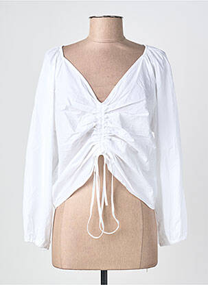 Chemisier blanc MANGO femme