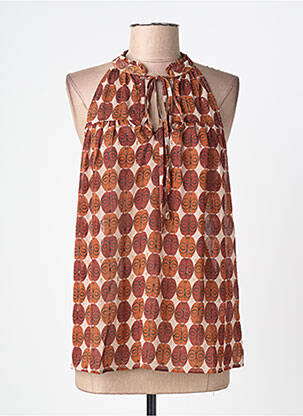 Blouse marron MOLLY BRACKEN femme