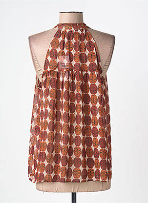Blouse marron MOLLY BRACKEN femme