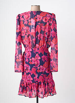 Robe courte rose MORGAN femme