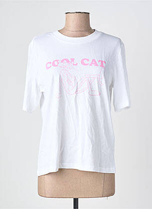 T-shirt manches courtes manches courtes blanc ONLY femme