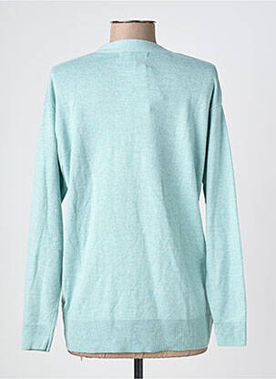 Gilet manches longues vert MANGO femme
