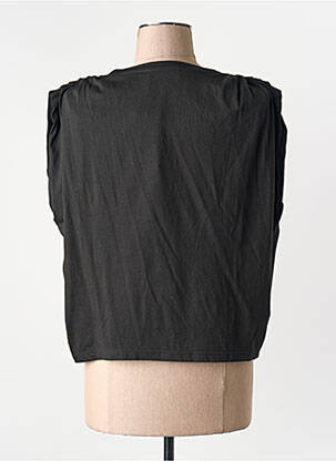 T-shirt noir MANGO femme