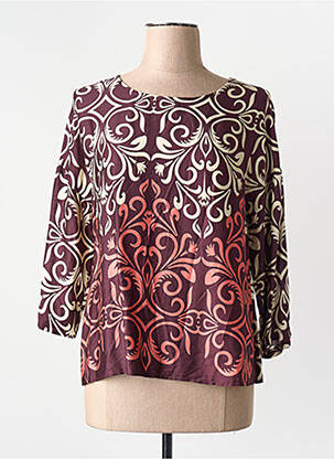 Blouse violet AMELIE & AMELIE femme