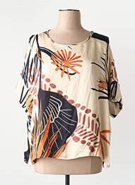 Chemisier marron COPINE D'ANVERS femme