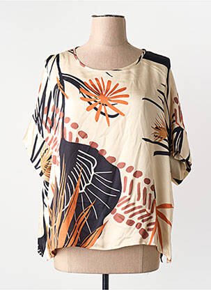Chemisier marron COPINE D'ANVERS femme