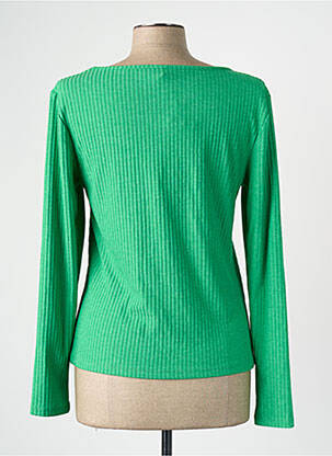 T-shirt col v vert ONLY femme
