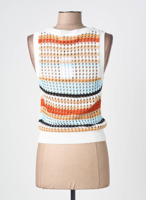 Débardeur orange MANGO femme