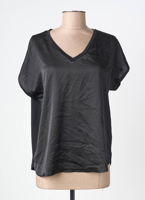 T-shirt noir AMELIE & AMELIE femme
