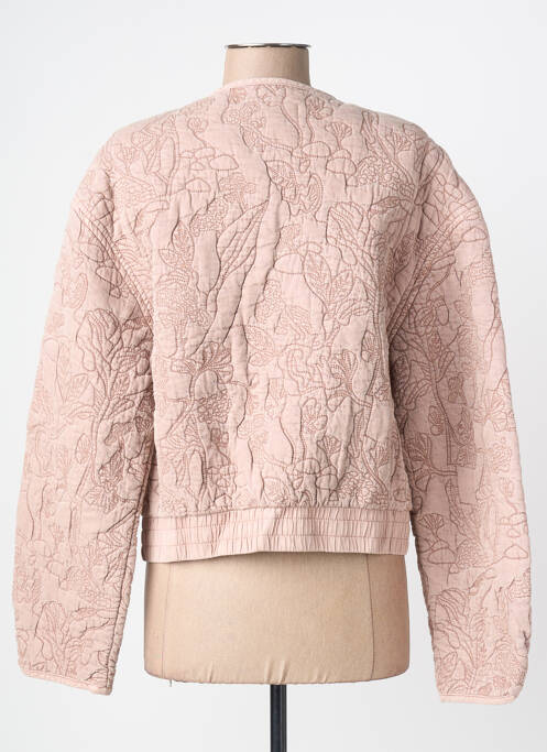 Veste casual rose MANGO femme