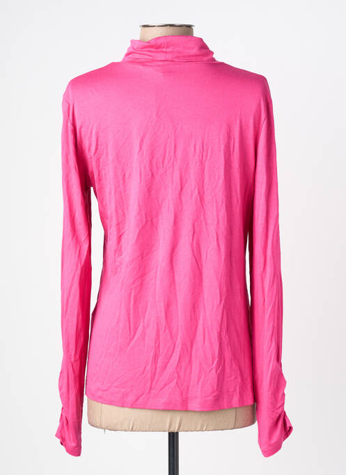 T-shirt rose MORE & MORE femme