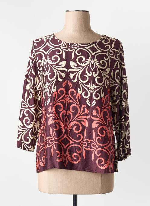 Blouse violet AMELIE & AMELIE femme