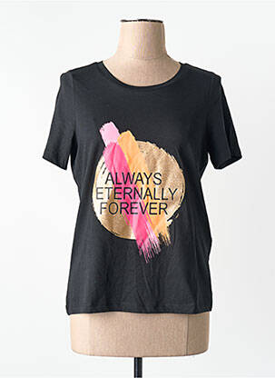 T-shirt coupe droite manches courtes noir VERO MODA femme
