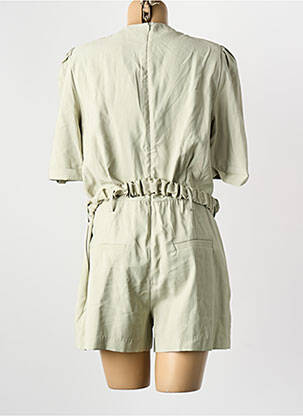 Combishort vert MORGAN femme
