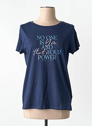 T-shirt bleu STREET ONE femme