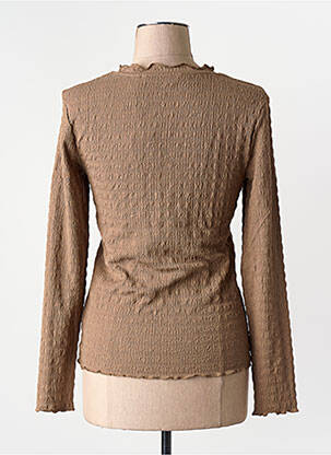 T-shirt manches longues manches longues marron VERO MODA femme