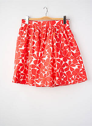 Jupe courte rouge NAF NAF femme