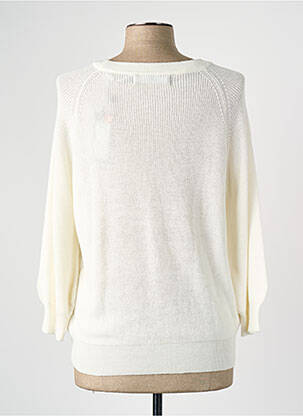 Pull manches 3/4 blanc VERO MODA femme