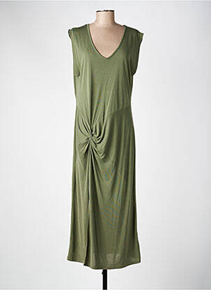Robe courte vert LE TEMPS DES CERISES femme