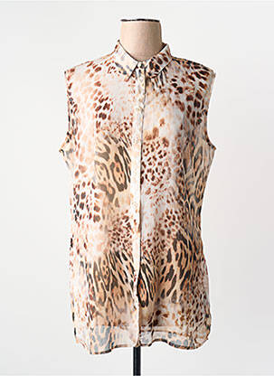 Blouse marron GUESS femme
