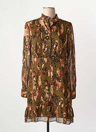 Robe courte marron LES P'TITES BOMBES femme