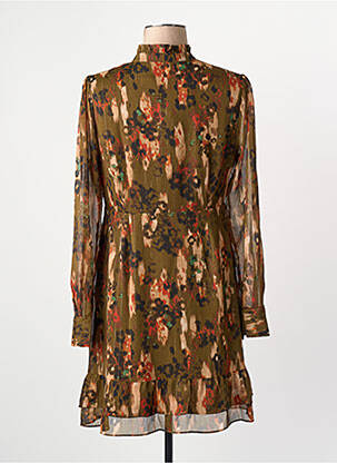 Robe courte marron LES P'TITES BOMBES femme