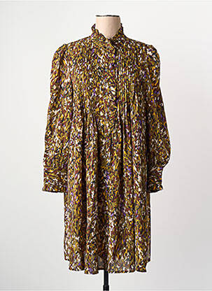 Robe courte marron MOLLY BRACKEN femme