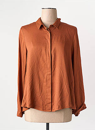 Chemisier marron IMPERIAL femme