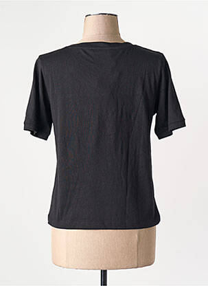 T-shirt noir MANGO femme