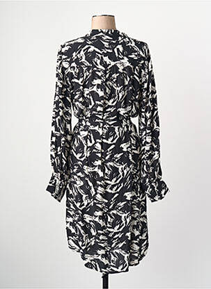 Robe longue manches longues manches longues noir VILA femme