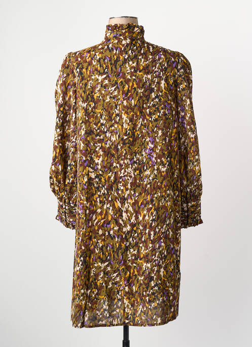 Robe courte marron MOLLY BRACKEN femme
