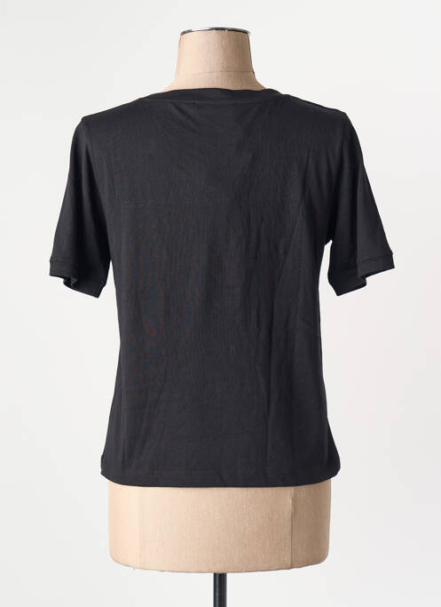T-shirt noir MANGO femme