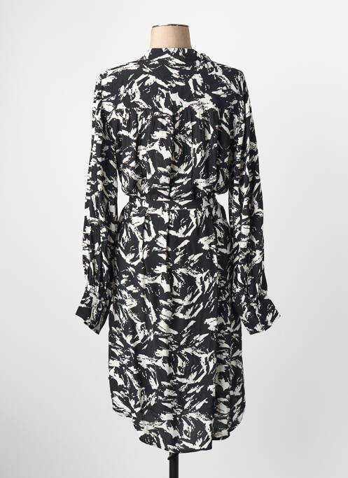 Robe longue manches longues noir VILA femme
