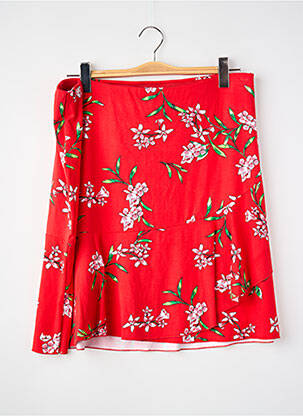 Jupe courte rouge STREET ONE femme