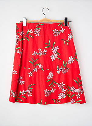 Jupe courte rouge STREET ONE femme