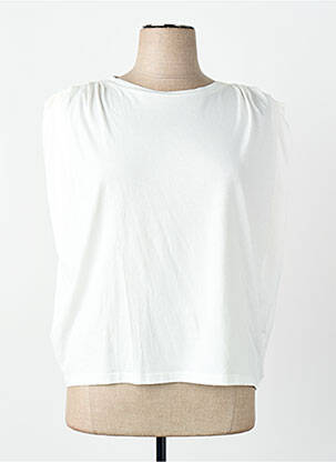 T-shirt blanc MANGO femme