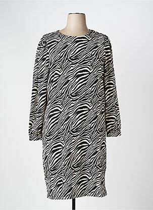 Robe courte manches longues manches longues noir CARMAKOMA femme