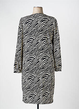 Robe courte manches longues manches longues noir CARMAKOMA femme