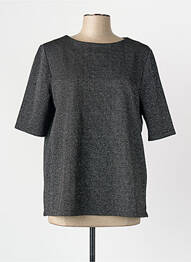 T-shirt noir STREET ONE femme